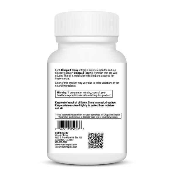 Omega-3 Supplement for Heart Brain Health Supports Cholesterol Levels Cell Membranes Healthy Hair Skin and Hormone Balance with EPA DHA - Image 3