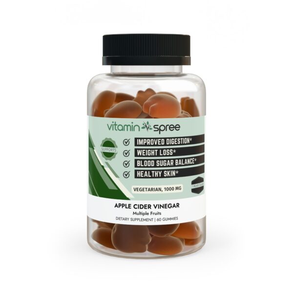 Apple Cider Vinegar Gummies  Helps Digestion, Weight Support, Detox