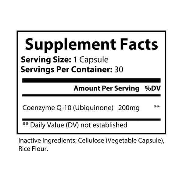 CoQ10 Supplement Aids Cellular Energy, Antioxidant Support, Heart Health - Image 7