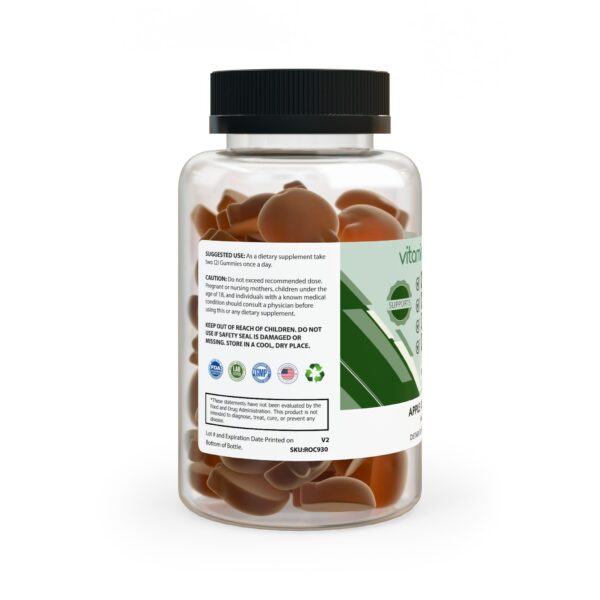 Apple Cider Vinegar Gummies  Helps Digestion, Weight Support, Detox - Image 2