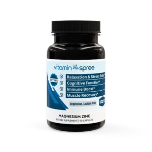 Magnesium Zinc Supplement Supports Bone Health, Muscle Function, Relaxation