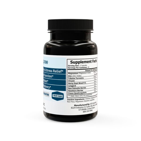 Magnesium Zinc Supplement Supports Bone Health, Muscle Function, Relaxation - Image 3