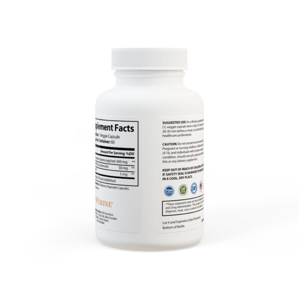 Turmeric with BioPerine® for Supporting Joint Health, Inflammation, Absorption - Image 4