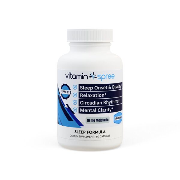 Natural Sleep Supplement Enhancing Restful Sleep, Relaxation, Stress Relief