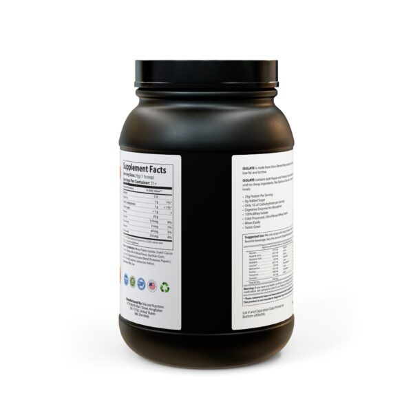 Whey Isolate Protein Supplement Promotes Muscle Recovery, Lean Protein, Fitness - Image 4