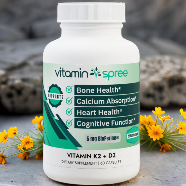 Vitamin K2 + D3 Supports Bone Health, Immune System, Calcium Absorption - Image 8