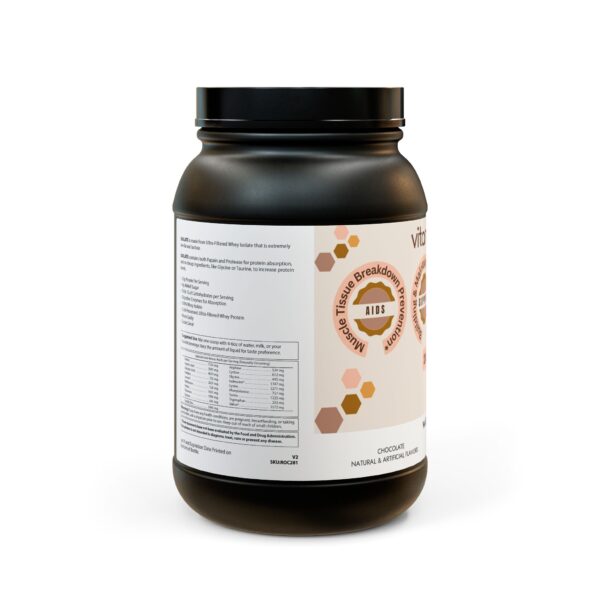 Whey Isolate Protein Supplement Promotes Muscle Recovery, Lean Protein, Fitness - Image 2