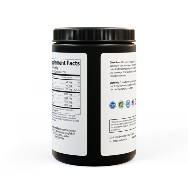 BCAA Supplement for Muscle Recovery, Energy, Endurance Support Grape Flavor - Image 4