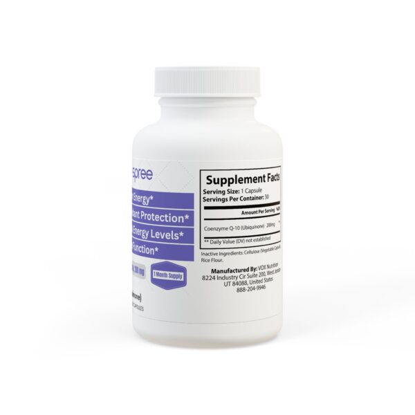 CoQ10 Supplement Aids Cellular Energy, Antioxidant Support, Heart Health - Image 3